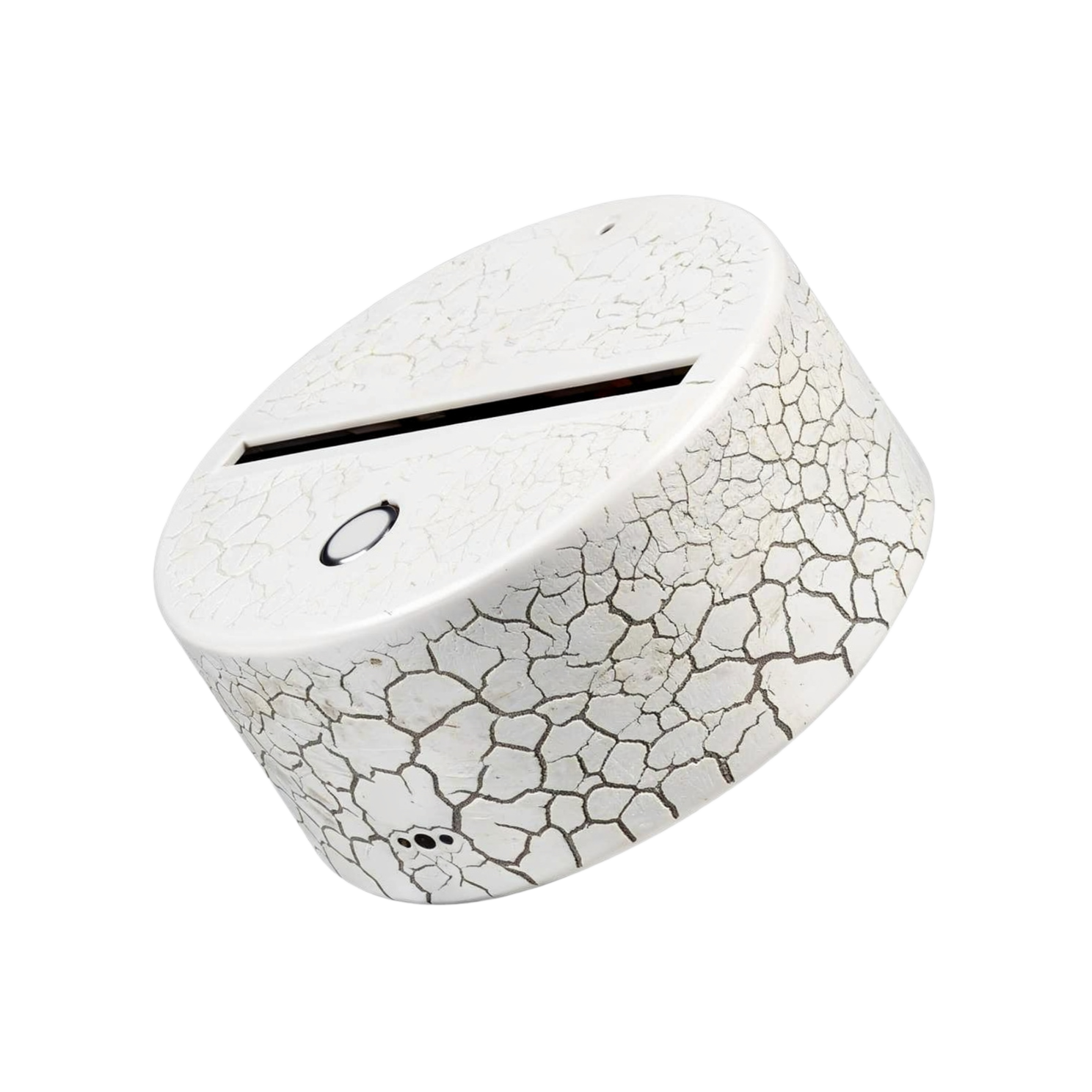 Factory wholesale price bulk commercial white crackle 3D illusion light base supplier