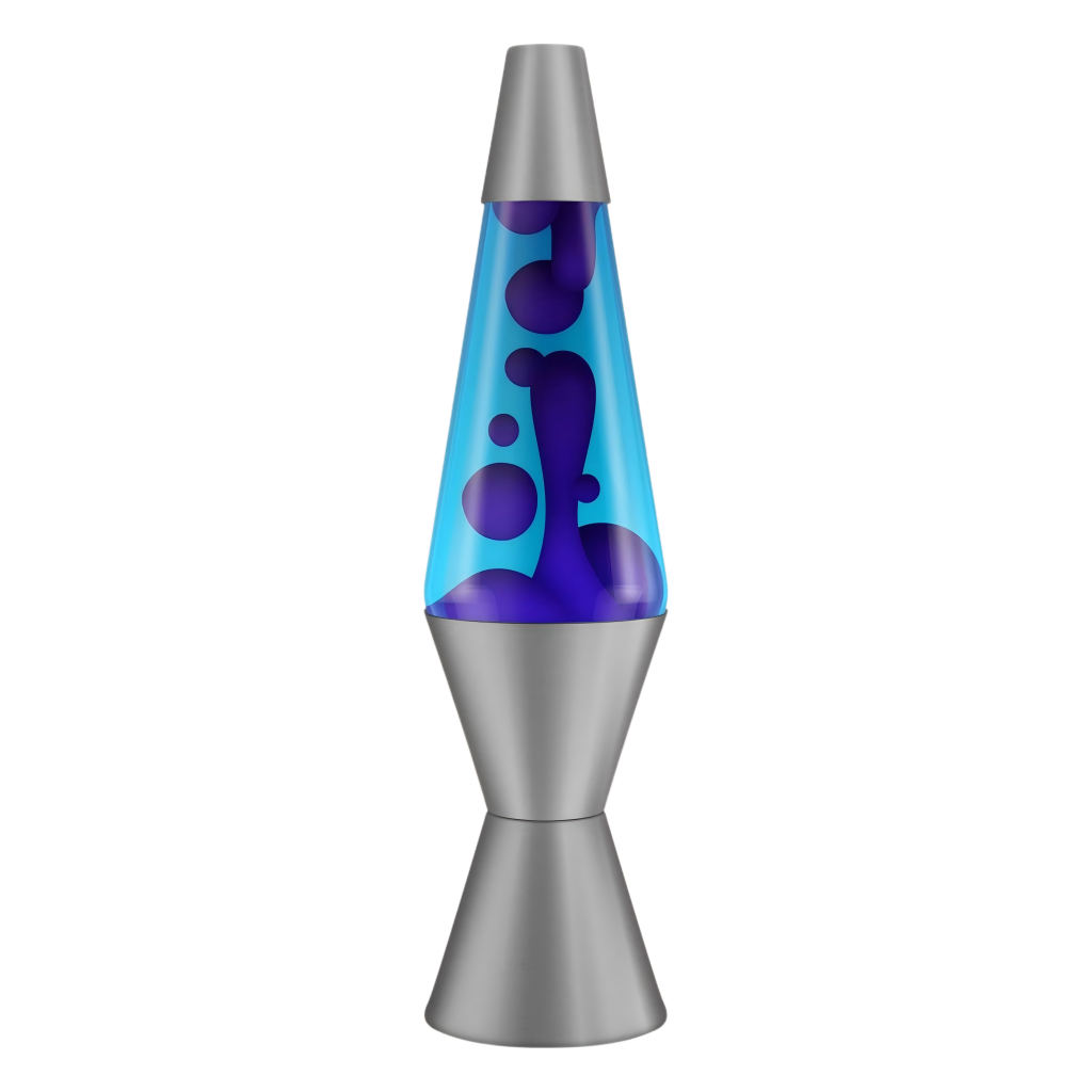 宇宙紫蓝14.5英寸星空熔岩灯