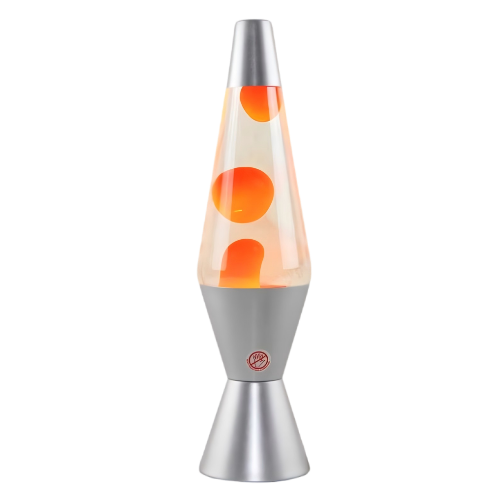 AC powered zero noise fluid motion lamp for wooden reading desks, record stores and lounges