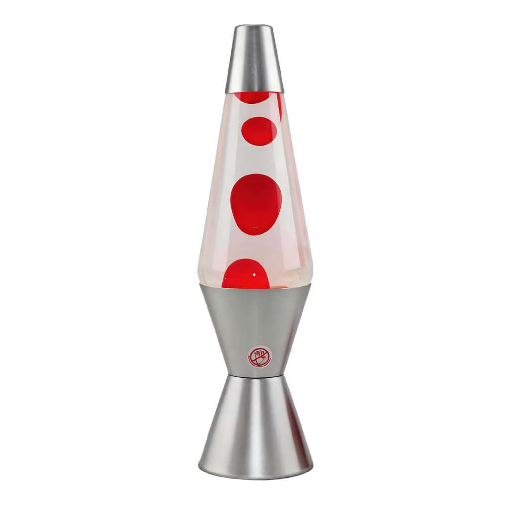 AC powered zero noise fluid motion lamp for retro movie rooms, designer lounges and bars